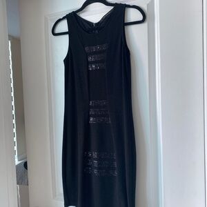 La Fee Maraboutee black cocktail dress size S.